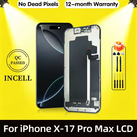 INCELL For iPhone X LCD XR XS MAX 11 Pro 12 Display 3D Touch Screen Replace For iPhone 15 LCD 13 Min