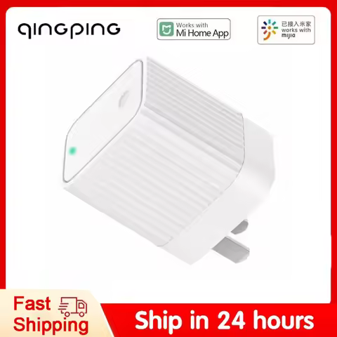 Qingping Bluetooth Gateway Qingping Hub WIFI Remote View Data Sub-Device Smart Linkage Home Device f