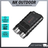 Boruit V3 Mini Rechargeable Flashlight (900 Lumens) (Black)