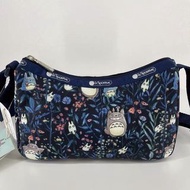 日本預訂 lesportsac 龍貓logo 斜咩袋