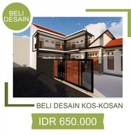 DESAIN KOS-KOSAN MINIMALIS 8 KAMAR 2 LANTAI- DESAININ RUMAH