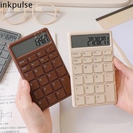 INKPULSE​ Mini Calculator, Digital Display Accounting Tools Student Calculator, Basic Calculator Bat