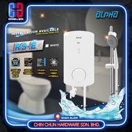 ALPHA RS-E WATER HEATER + SK WHITE | Alpha Water Heater | Alpha Water Heater | Alpha RS-E | Chin Chun Hardware