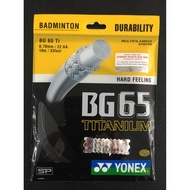 YONEX STRING BG65 TITANIUM (ORIGINAL SUNRISE SPORTS)