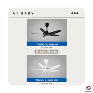 INOVO A1 BABY 40 CEILING FAN (5 ABS BLADES) (16 SPEED REMOTE CONTROL)