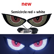 Car Truck Devils Eye Car Expression Light LED Eye Light USB Eye Light Wiring-free Ambient Light