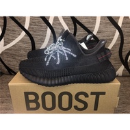 OG yeezy 350 v2 static black Non full reflective FU9006 SNEAKER