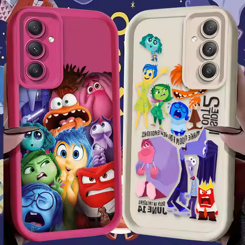 Disney Inside Out 2 Phone Case for Samsung Galaxy A55 A35 A25 A15 A05 A05S 5G A24 A13 A23 A12 A22 A3