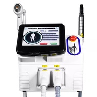 2 in 1 Laser Beauty Machine 808 1064 755 Diode Laser Hair Removal Picosecond laser Tattoo Removal Wh
