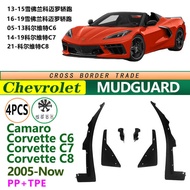 Suitable for 13-19 Chevrolet Camaro Camaro Camaro Corvette Corvette C6 C7 C8 Mudguard
