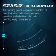 [Official] Seasir P-Series Black Spider Pe X8 Fishing Line (150 Meters) Pe Braided Fishing Line Ice