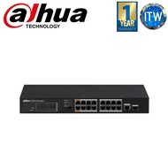 Dahua 16-Port FE PoE+ 1-Port Gigabit Combo PoE Switch