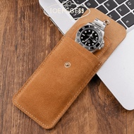 IOEFSGF69 Watch Storage Bag, Durable Soft Watch , 1 Slot PU Leather Watch Box Travel