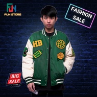 Homebois Malaysia Varsity Jacket 2023 Oversize Screen Printed Jacket LM XL XXXXXl 4XL 3XL XXl S Prem