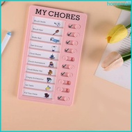 HO My Chores Checklist Board Detachable Checklist Board for Student Adult Olds Home