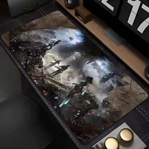 Mouse Pad PC Gaming Accessories Desk Mouse Mat Clair Obscur Expedition 33 Mousepad Laptop Cool Anime