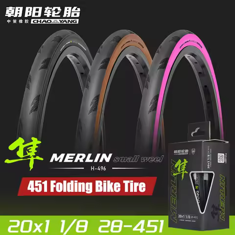 CHAOYANG 20inch 451 Small Wheel Fold Bicycle Tire 28-451 20x1 1/8 Folding Bike Lightweight Wear-resi