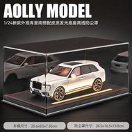 โมเดลรถยนต์ Alloy รุ่น Miniature ของเล่นสำหรับเด็ก ของเล่นตัวแทนของรถยนต์ Rolls Royce Cullinan ที่ทำ