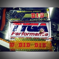DID415/132 DX RACING CHAIN GOLD & GOLD