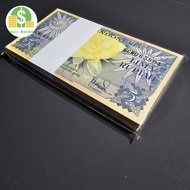 Uang Kuno 5 Rupiah th 1959 bundle 100 lembar