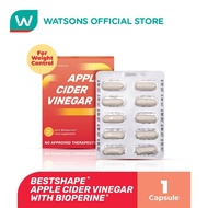BEST SHAPE Apple Cider Vinegar Capsule 600mg (Sold Per Capsule)