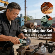 Drill Adaptor Set Angle Arbor Connector Drill Drill Connector Mandrel