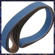 (RZDW) 6Pcs 2 x 72 Inch 120 Grit Zirconia Sanding Belts Metal Grinding Polishing