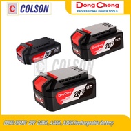 COLSON DONG CHENG 20V Battery Rechargeable 2.0AH , 4.0AH , 5.0AH