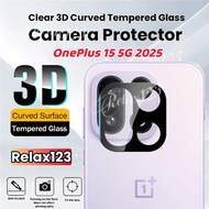 1/2/3PCS Camera Lens Protector For OnePlus 15 5G 2025 3D Rear Lens Tempered Glass Film For Oneplus15