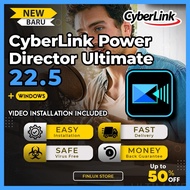 CyberLink PowerDirector Ultimate v22.5 Latest 2024 Lifetime For Windows