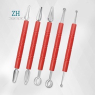 5 Pieces of Stainless Steel Pottery Tools Set Pottery Tools Polymer Clay Modeling Tools