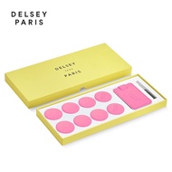 Delsey Na Set Wheel Caps 55mm+Luggage Tag Pink Unisex Travel Accessory