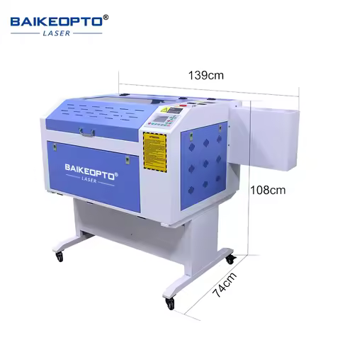 6040 50W Co2 Laser Engraving Cutting Machine for M3 Controller Rubber Stamp Engraving Machine
