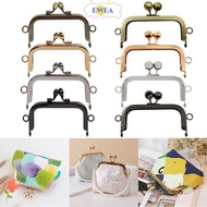 EWEA Purse Frame Kiss Clasp, Vintage Metal Purse Clasp Frame, Bag Making Purse Frame DIY Craft