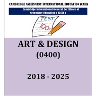 Igcse Past Exam papers Art & Design  (PAPER 1,2)