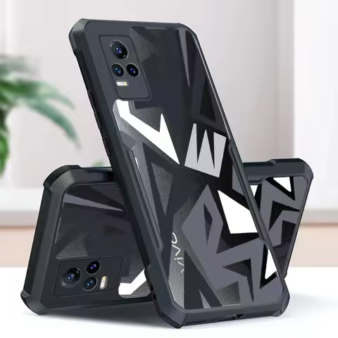 For Vivo V21e V20 SE V19 Neo V17 V15 V11 V9 V7 Plus V5s Pro Lite Youth 4G/5G Shock Fall Prevention T