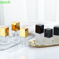 EPOCH Lotion Pump Bottle Transparent/Frosted Glass Perfume Press Makeup Facial Cream Mini Cosmetic C