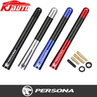 Universal 12cm Proton Persona Car Antenna Carbon Fiber Radio FM Antena Black Kit For Persona BH6 CM6