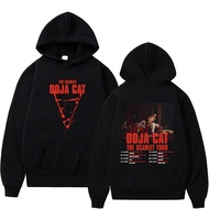 Rapper Doja Cat The Scarlet Tour Concert Print Hoodie Men Women Hip Hop Pullover Unisex Fashion Vint