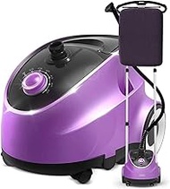 GeRRiT Garment Steamer,Ironing Clothes Steamer,Full Size Garment Steamer,1500W Steamer for Clothes,45S Fast Heat up,1.65L Water Tank,50 Minutes Continuous Steam,Purple