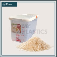 Rice Container With Wheels Bekas Beras