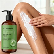 Vitamin E Moisturizing Cream, 8.81 fl oz, Gentle, Skin-Friendly, Comfortable to Apply  Krim Pelembap