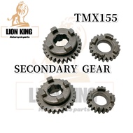 MOTORCYCLE SECONDARY GEAR FOR TMX-155 (22T/28T 3RD )(20T/28T 4RD)