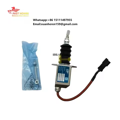 Hangood Diesel Engine Stop Solenoid Valve 9073747 9073747A 9075336A for Liebherr R934B R944B D924 En