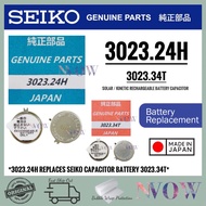 Seiko Solar Kinetic TS920E MT920 Watch Capacitor Battery 302334T 302324H for V172 V174  V175 V176 (1