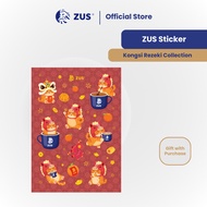 [NOT FOR SALE] [GWP] ZUS Sticker - Kongsi Rezeki