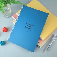 Chuyu B5/18K線圈筆記(空白)/莫蘭迪色/記事本-80張