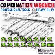 HEAVY DUTY COMBINATION WRENCH 20 21 22 23 24 25 26 27 28 29 30 32 33 34 36 mm - DOUBLE COMMON RING S