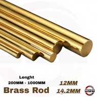 Brass Rod 12mm,14.2mm diameter