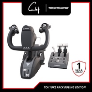 【 12.12 SALE 】THRUSTMASTER TCA Yoke Pack Boeing Edition XBOX PC Flight Simulator Quadrant Side Stick